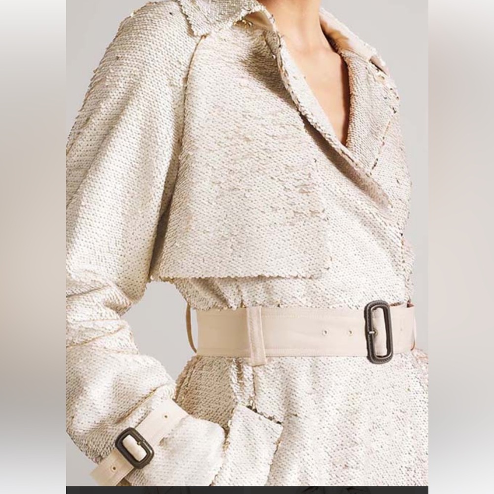 Ted Baker Stariz Sequin Trench - Picture 5 of 5